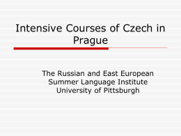 Intensive C - Slavic languages
