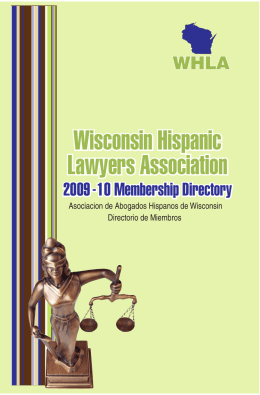 Wisconsin Hispanic Lawyers Association