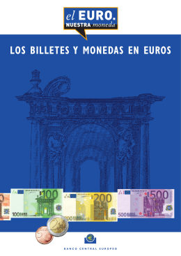 los billetes y monedas en euros - European Central Bank