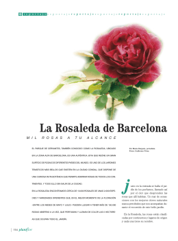 La Rosaleda de Barcelona - Verdiland Ediciones, s.l.