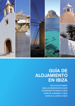 GUÍA DE ALOJAMIENTO EN IBIZA - Portal oficial de turismo de Ibiza