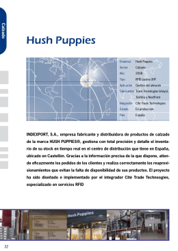 Ejemplo: Proyecto Hush Puppies.