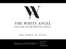 General Information - The White Angel Ibiza