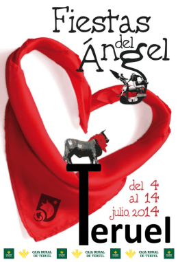 Programa de La Vaquilla 2014 - Fiestas del Ángel de Teruel