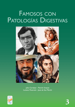 FAMOSOS CON PATOLOGíAS DIGESTIVAS