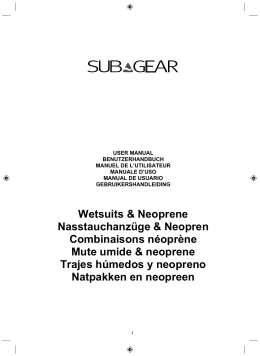 Wetsuits & Neoprene Nasstauchanzüge & Neopren