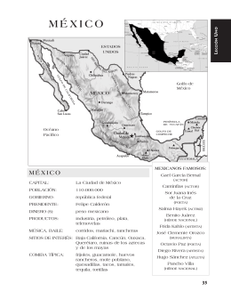 MÉXICO - Breaking the Barrier