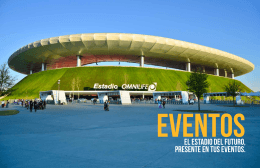 BOOK EVENTOS - Estadio Omnilife