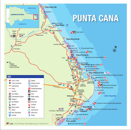 PUNTA CANA MAP 8X8 SIN HOTELES ENGLISH 20