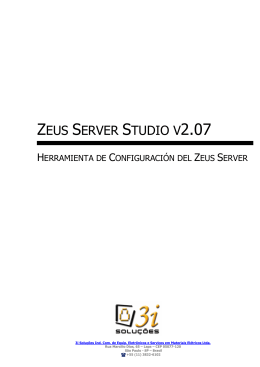 ZEUS SERVER STUDIO V2.07