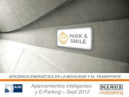 Multiparking Presentación - Jornadas Hispano Alemanas