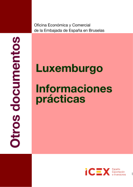 LUXEMBURGO Info Practica