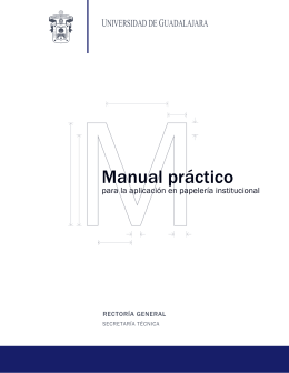 Manual Práctico para la Aplicación en Papelería Institucional