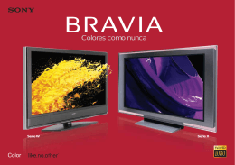 Televisores Sony Bravia