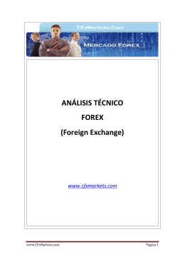 ANÁLISIS TÉCNICO FOREX (Foreign Exchange)