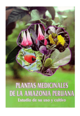 Plantas Medicinales de la Amazonía Peruana