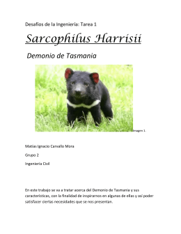 Sarcophilus Harrisii