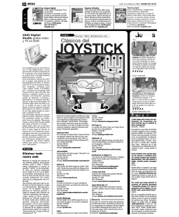 JOYSTICK - Diario de Cuyo