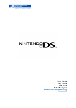 Desarrollo de aplicaciones en Nintendo DS