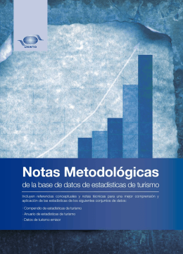 notas metodológicas - World Tourism Organization UNWTO