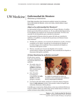 Enfermedad de Meniere - UWMC Health On-Line