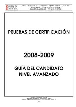 pruebas de certificación guía del candidato nivel avanzado