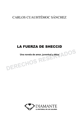 DERECHOS RESERVADOS - Carlos Cuauhtemoc Sanchez