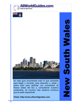 Nueva Gales del Sur y Sydney Allworldguides.com