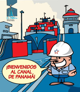 ¡BIENVENIDOS AL CANAL DE PANAMÁ!
