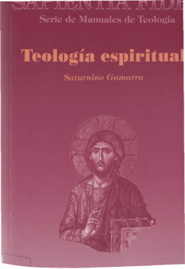 TEOLOGÍA ESPIRITUAL Saturnino Gamarra