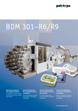 BDM 301–R6/R9 - wifag