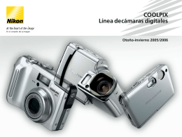 COOLPIX Línea de cámaras digitales
