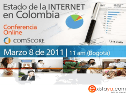 Estado de la Internet en Colombia (comScore)