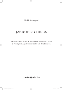 JARRONES CHINOS - La esfera de los libros