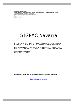 SIGPAC Navarra