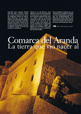 Comarca del Aranda - Turismo de Zaragoza