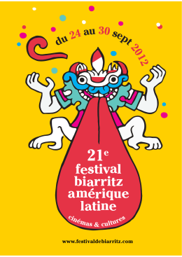 du 24 au 30 sept 2012 - Festival de Biarritz Amérique Latine