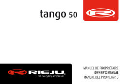 Owners Manual TANGO 50 (ESP-FRA
