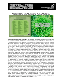ANTOJITOS MEXICANOS VOLUMEN 10