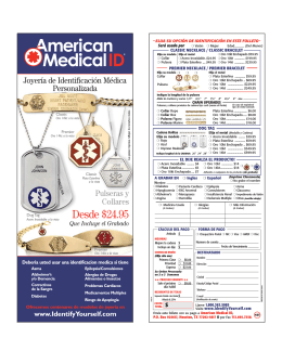 Desde $24.95 - American Medical ID