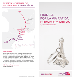 francia por la vía rápida horarios y tarifas - Voyages-sncf