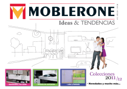 Revista Moblerone 2011 – 2012 en PDF