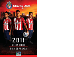 2011 Chivas USA Media Guide - MLS Press Box