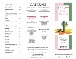 CATERING - Señor López Mexican Restaurant