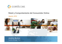 Retail y Comportamiento del Consumidor Online