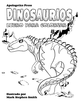 Libro de dinosaurios para colorear