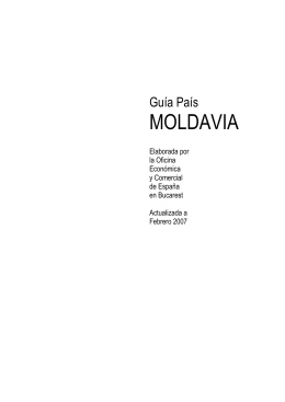 MOLDAVIA - Comercio.es