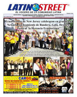 Ecuatorianos de New Jersey celebraron en grande