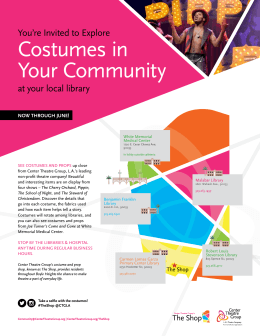Costumes in Your Community