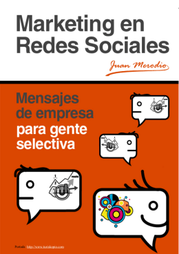 Marketing en Redes Sociales Portada: http://www